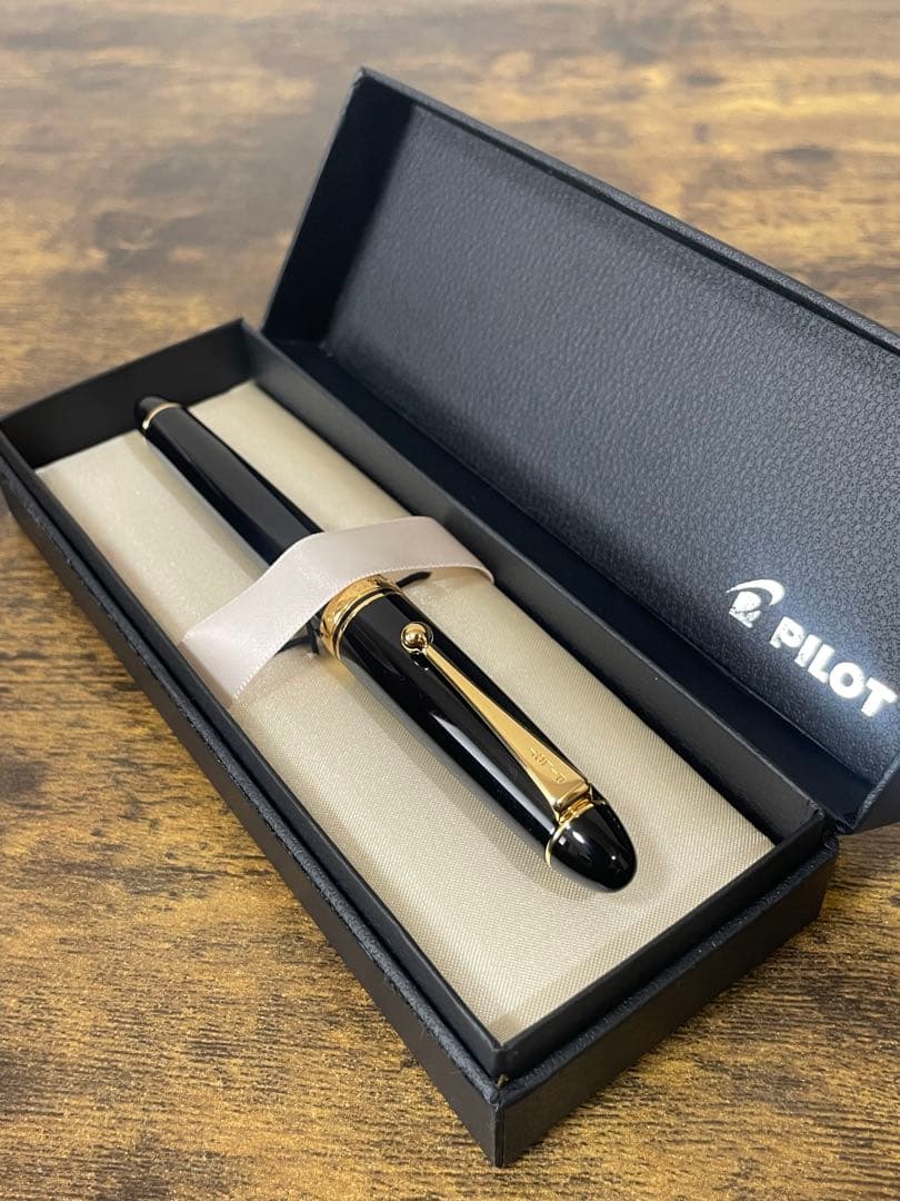 試筆のみ　大型　10号ニブ　カスタム　742 パイロット　万年筆　備品あり