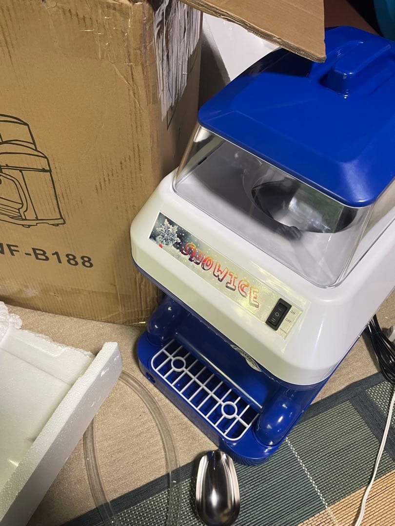 未使用　業務用　かき氷機　ICE SLICER