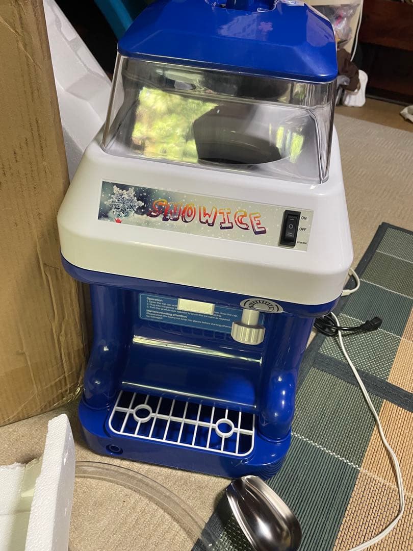 未使用　業務用　かき氷機　ICE SLICER