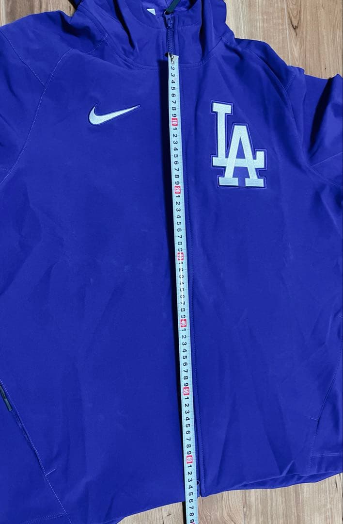 選手着用モデル ドジャース サイズL フルジップフーディー 新品未使用タグ付