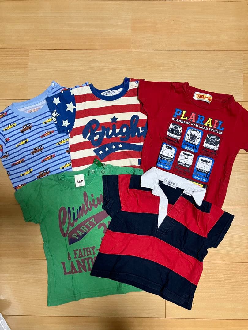 男の子　80サイズ　春夏もの40点　まとめ売り