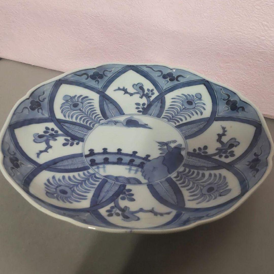 77*2陶芸 古伊万里小皿 有田焼 柿右衛門 骨董