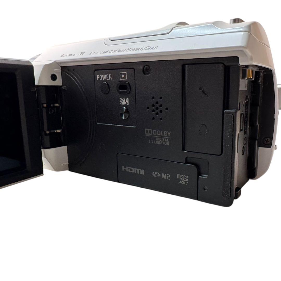 SONY HDR-CX535 ビデオカメラ　ホワイト　ジャンク