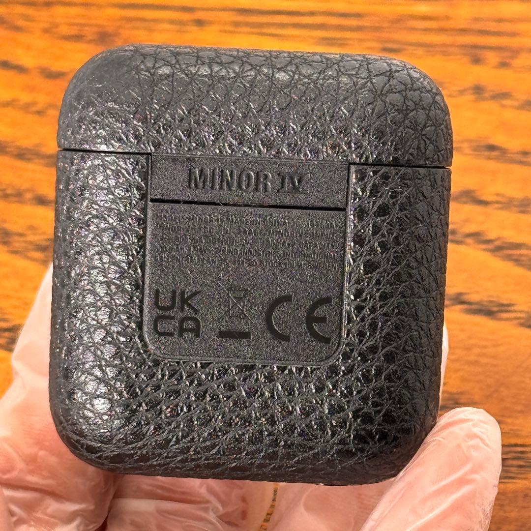 Marshall MINOR IV 完全ワイヤレスイヤホン ブラック【美品】