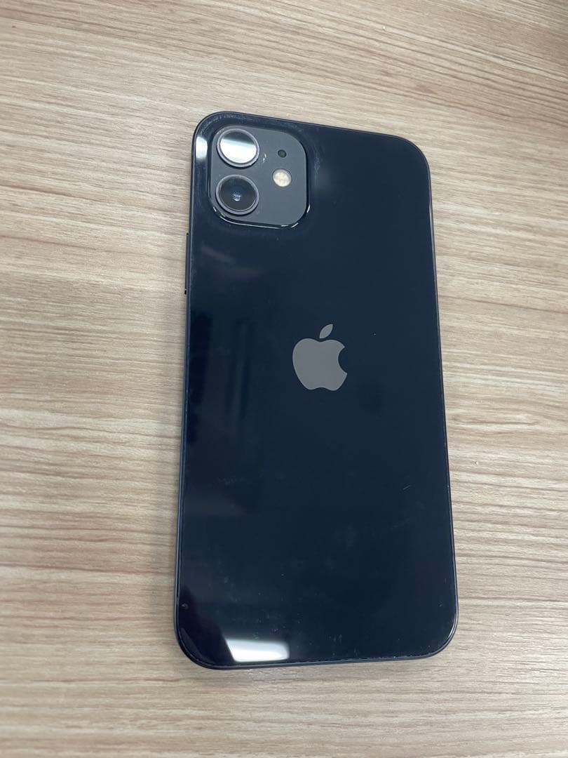 iPhone12 ブラック64GB SIMフリー　【バッテリー87%】訳あり品
