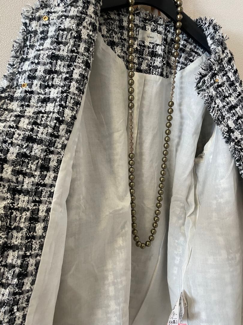 IENAイエナ◎ Marin Tweed ツイードジャケット
