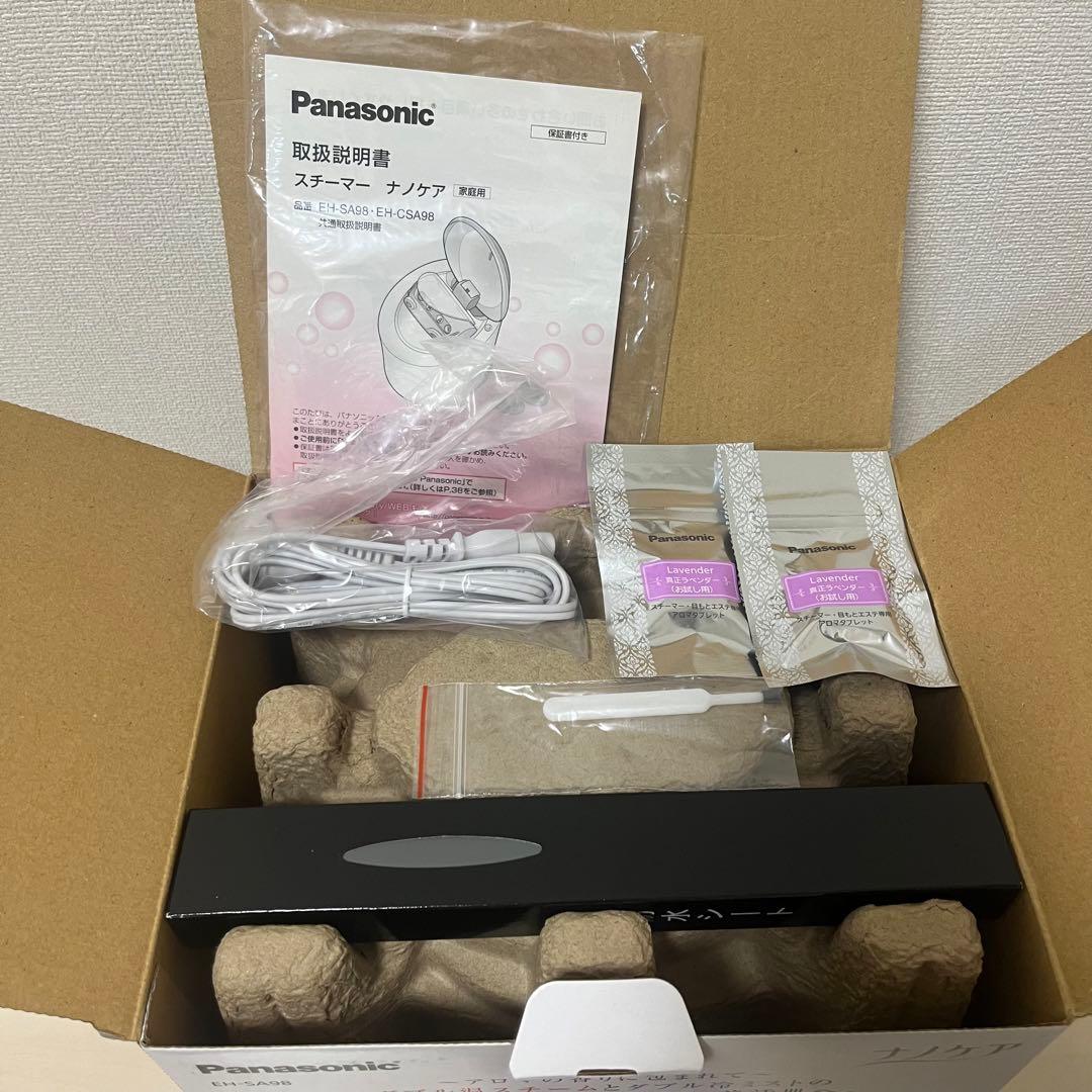 Panasonic スチーマー ナノケア EH-SA98-P