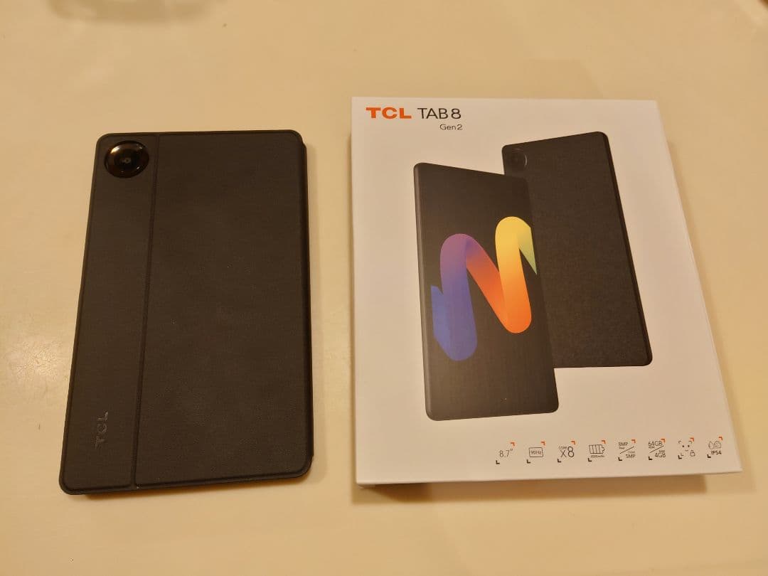TCL TAB 8　Gen2 ブラック 本体 箱付き
