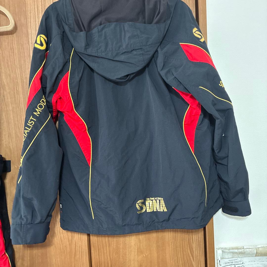 SUNLINE 防寒レイン /ライジャケ　 Lサイズセット