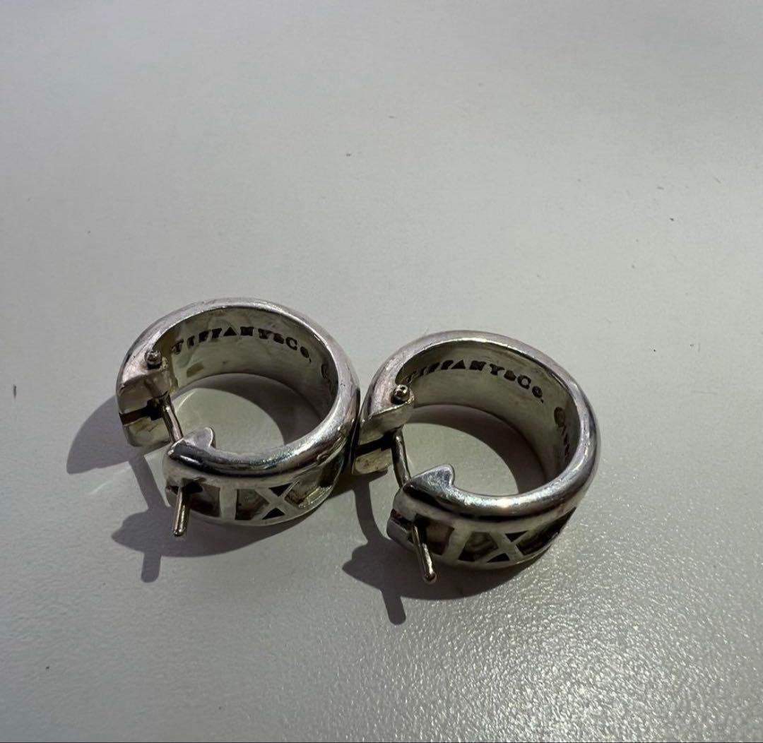 Tiffany & Co ティファニー　フープピアス　シルバー　SV925