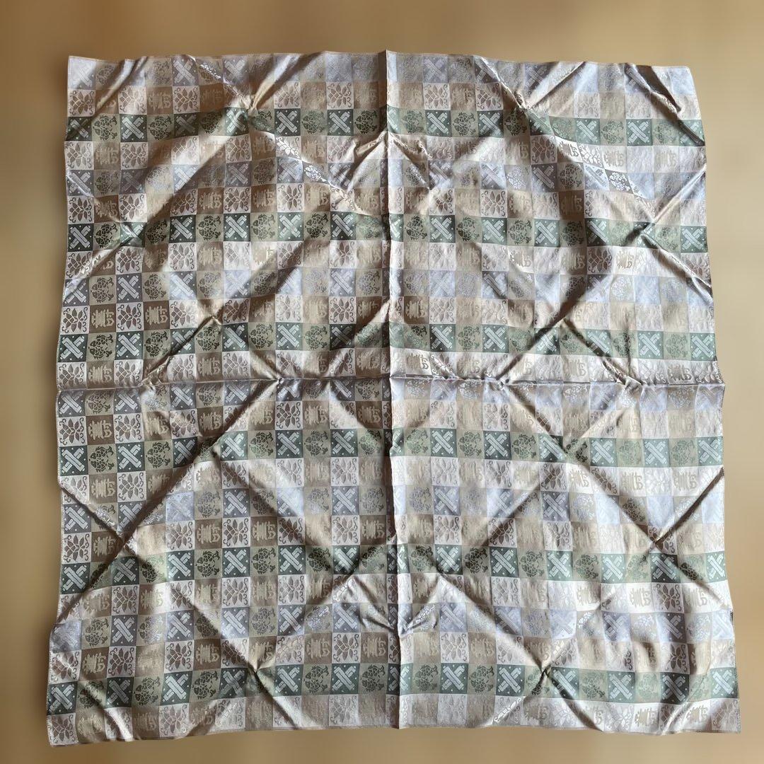 名物裂　織物　市松宝文様　茶道