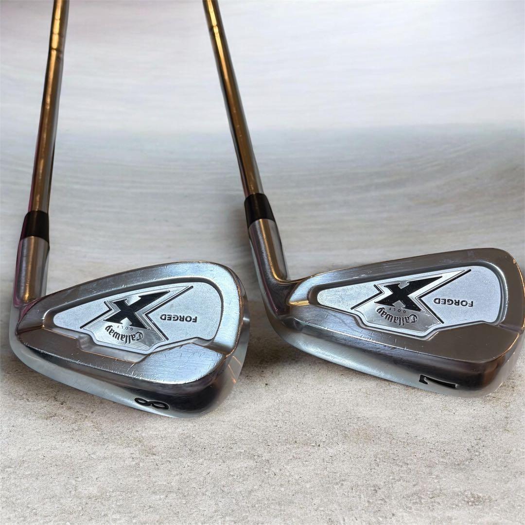 名器！キャロウェイ　X FORGED アイアンセット5〜P.52°.58° 8本
