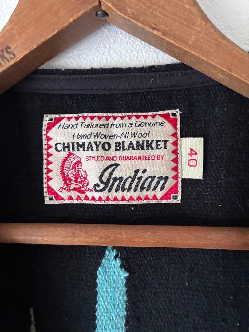 Indian Motorcycle ベスト　チマヨベスト　ネイティブ　ブラック