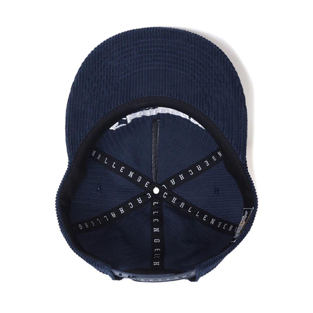 Challenger コーデュロイキャップ ネイビー