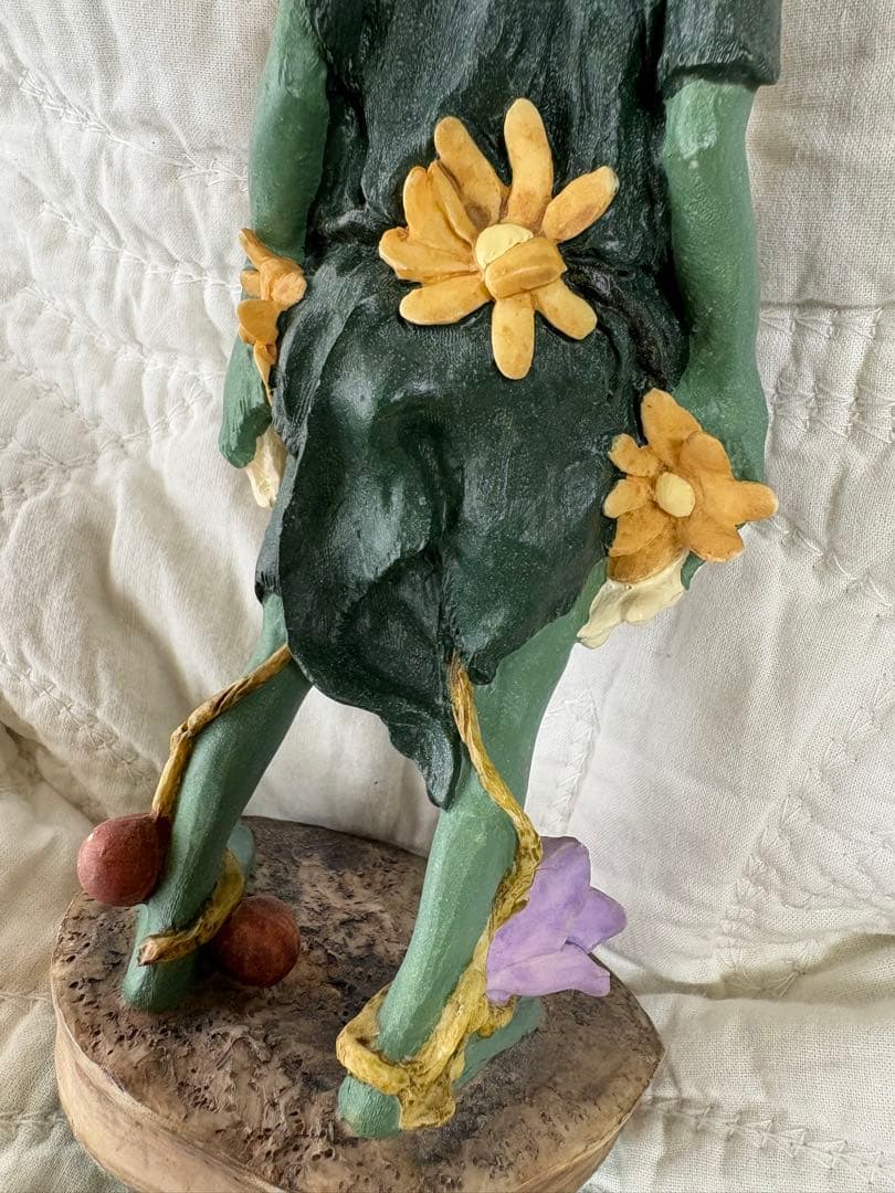 ヴィンテージ　美品 与勇輝 ニングル 妖精 チュチュ フィギュア