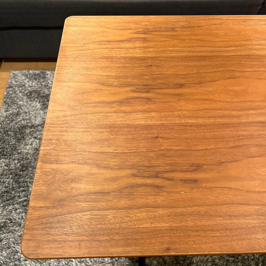 Noce アジャスタブルテーブルBF6420 ブラック×ウォールナット