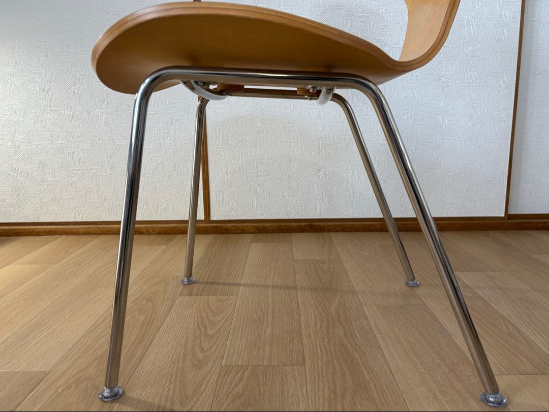 ヴィンテージチェア　剣持勇　天童木工　カブトチェア　成形合板