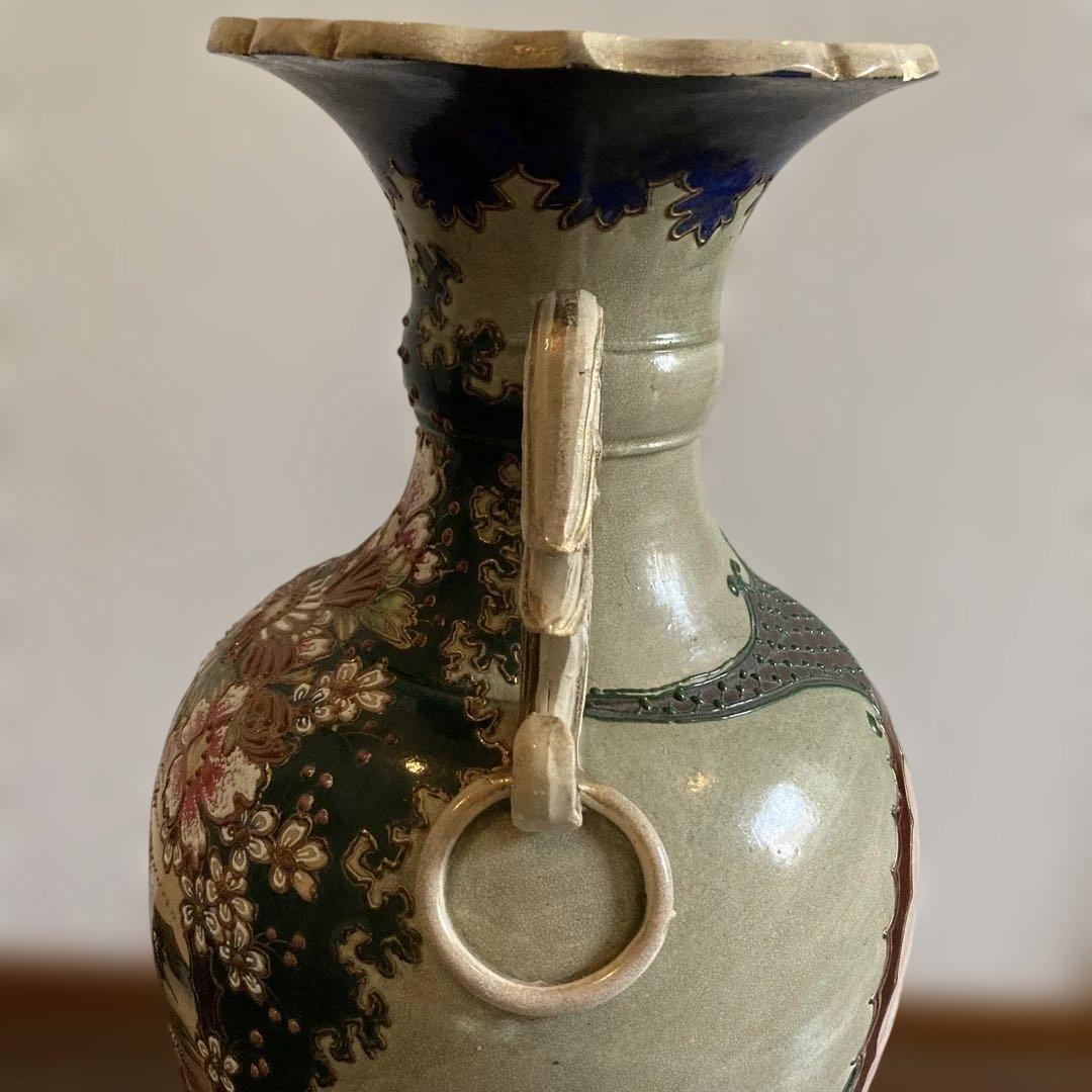 SALE 古美術　お里帰り　大型　大壺　花瓶　骨董 アンティーク