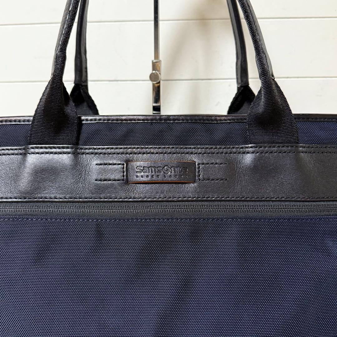 ⭐️未使用級⭐️　サムソナイトブラックレーベル　Luton3　トートバッグ　紺