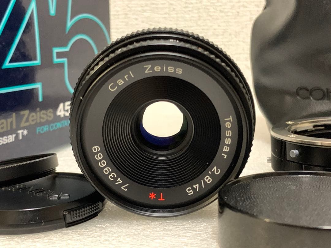 レンズ(単焦点) CONTAX Tessar 45mm 2.8