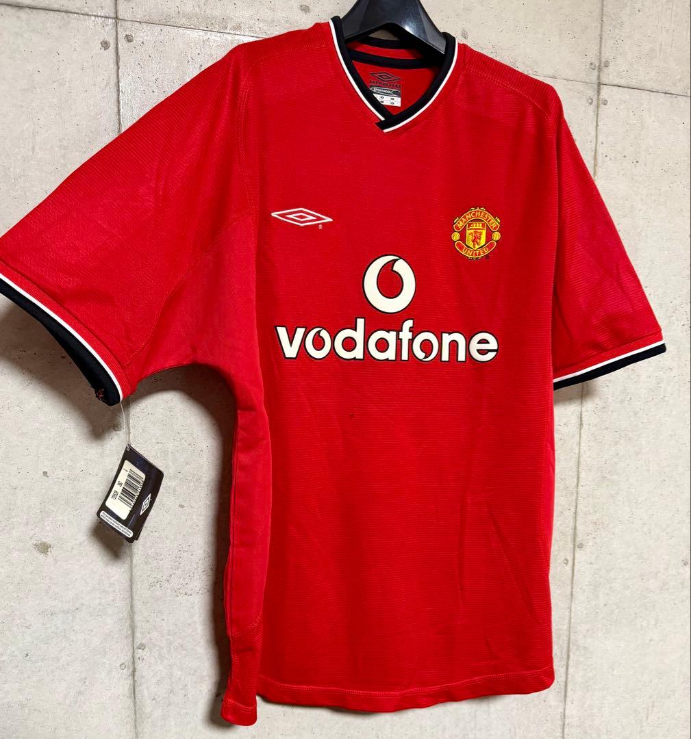 【新品/タグ付き】01/02マンチェスター・U ♯7 ベッカム【Lサイズ】ホーム