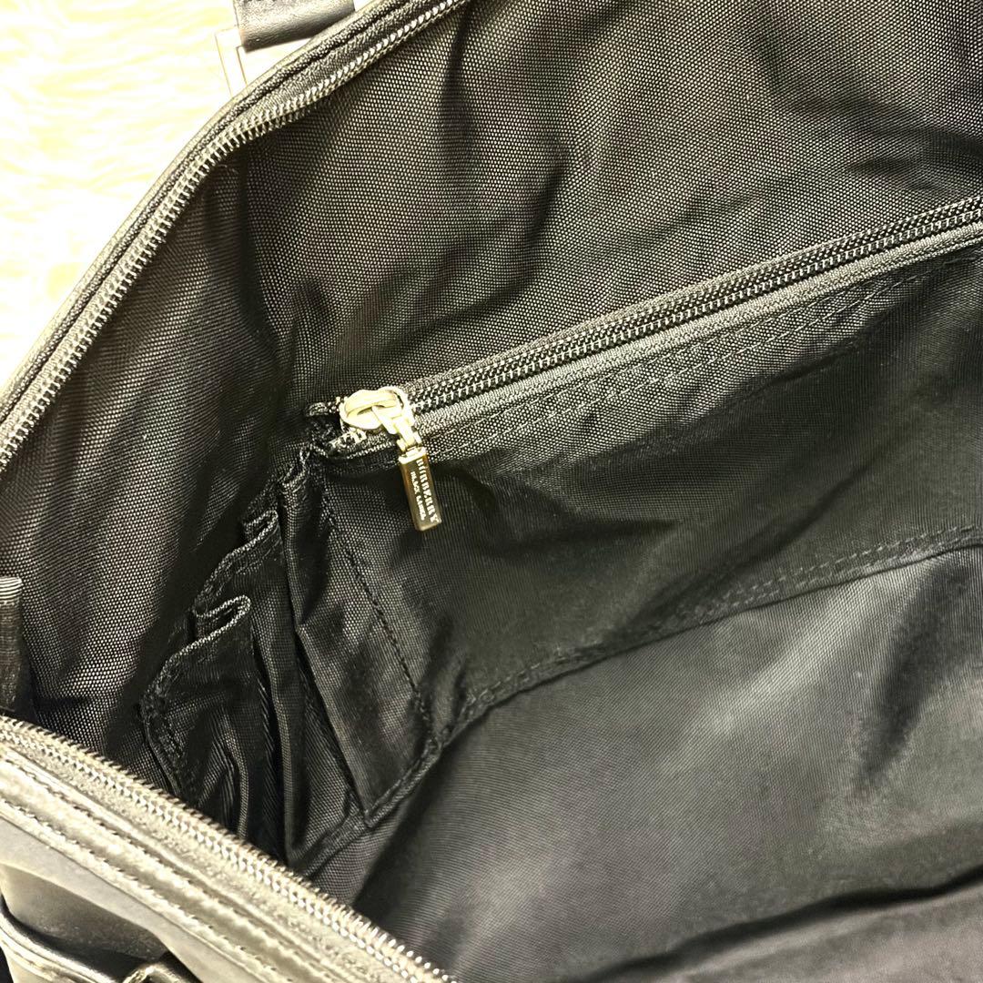 BURBERRY BLACK LABEL ビジネスバッグ ノバチェック ナイロン