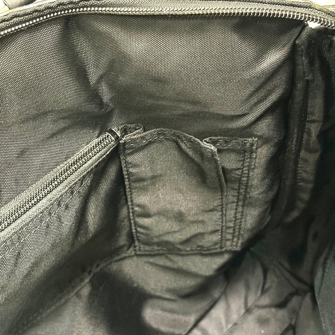 BURBERRY BLACK LABEL ビジネスバッグ ノバチェック ナイロン