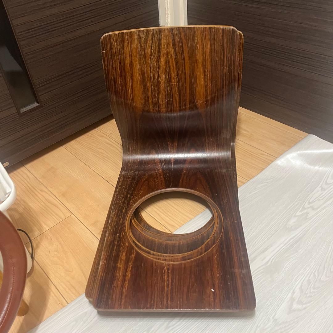 天童木工　7脚　座椅子　曲椅子　TENDO