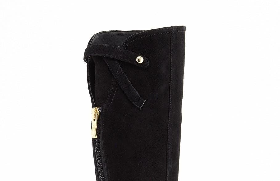 ◆最終価格　未使用　VSEVEN　インストーム入り美脚ロングブーツ　２３ｃｍ　黒