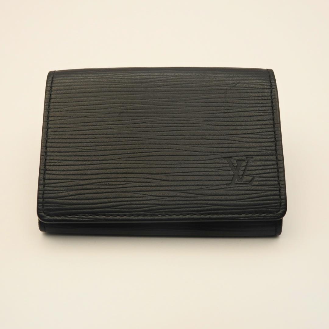 美品✨ルイヴィトン　名刺入れ　カードケース　エピ　ブラック　ノワール
