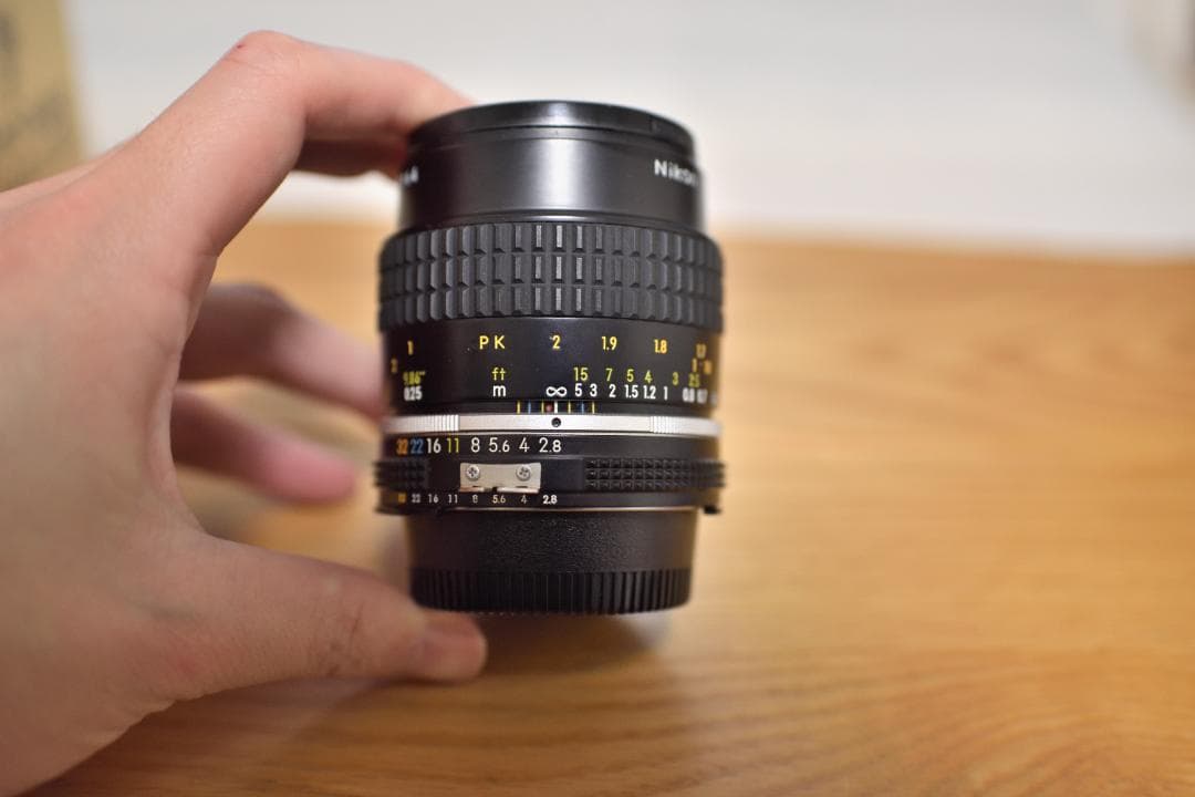 Ai Micro Nikkor 55mm f/2.8S【ほぼ未使用】