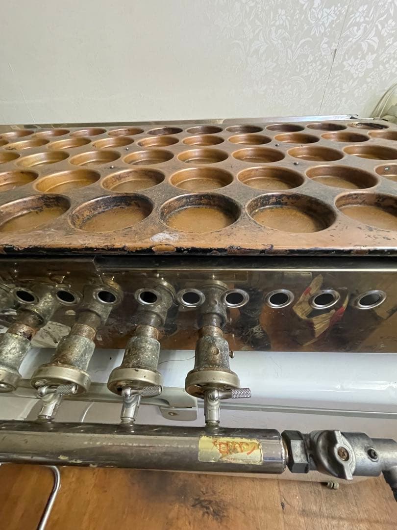 60穴大判焼　業務用(プロパンガス用)