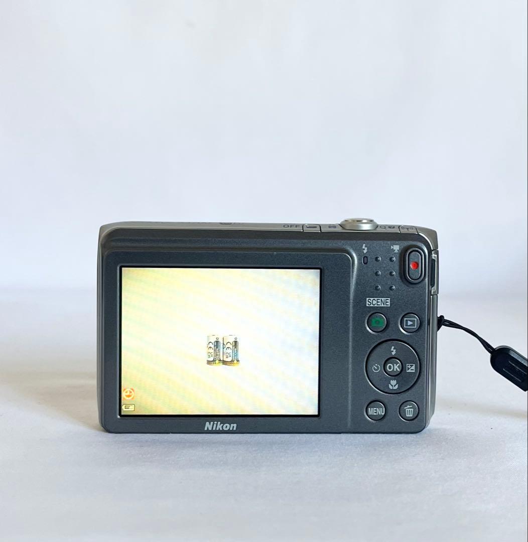 【完動品】Nikon Coolpix S3700 デジタルカメラ 動作確認済み