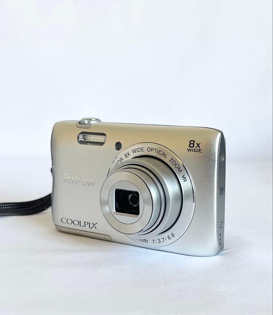 【完動品】Nikon Coolpix S3700 デジタルカメラ 動作確認済み