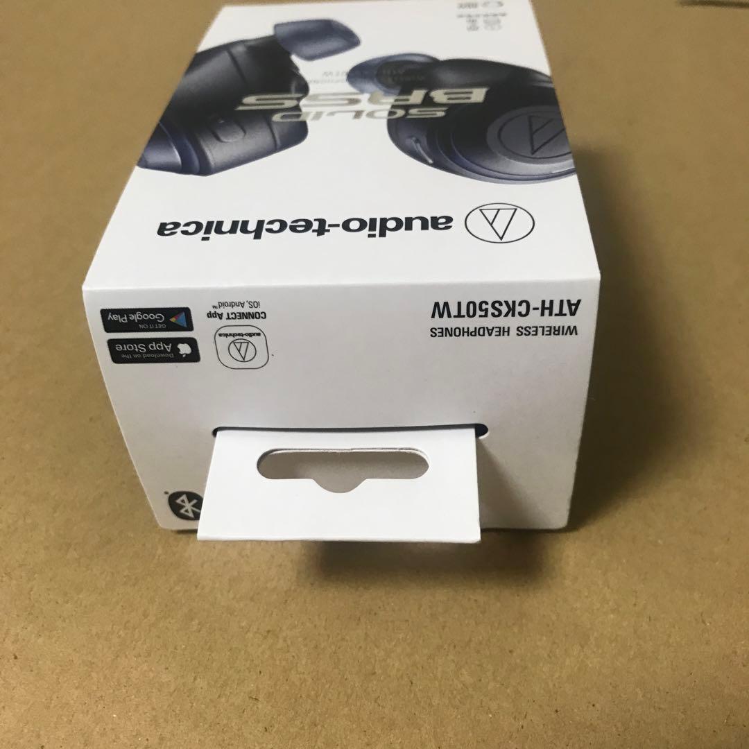 オーディオテクニカ ATH-CKS50TW BL ワイヤレスイヤホン