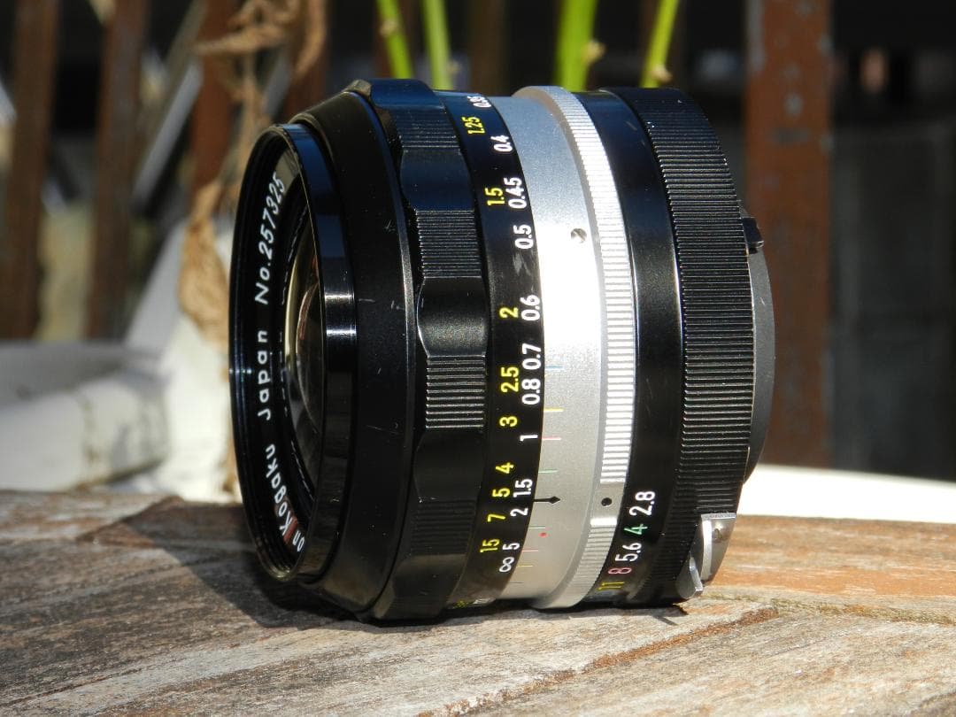 極美品　NIKKOR-N Auto 24mm f/2.8 レンズ 即撮影可