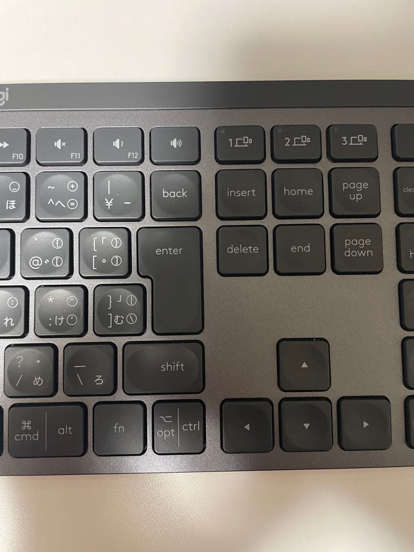 MX KEYS KX800 キーボードグラファイト　パームレスト付き　値下げ不可