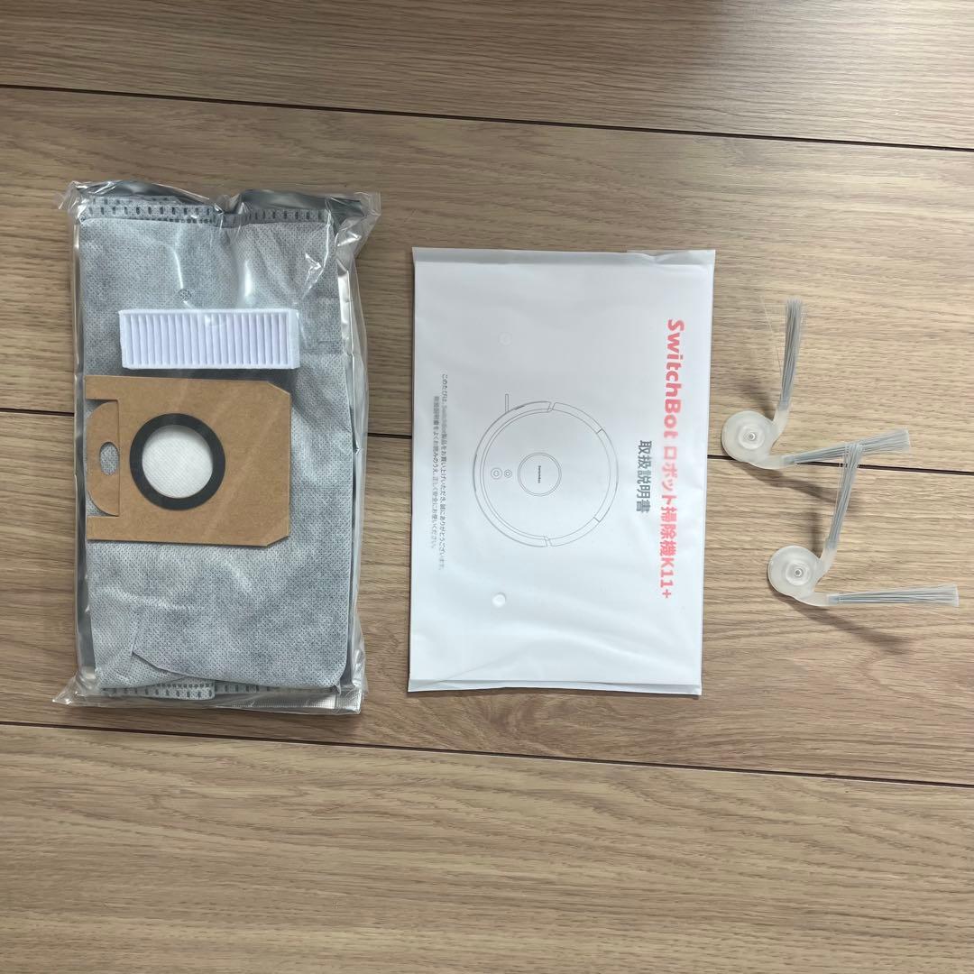 【ほぼ新品】SwitchBot ロボット掃除機 K11+