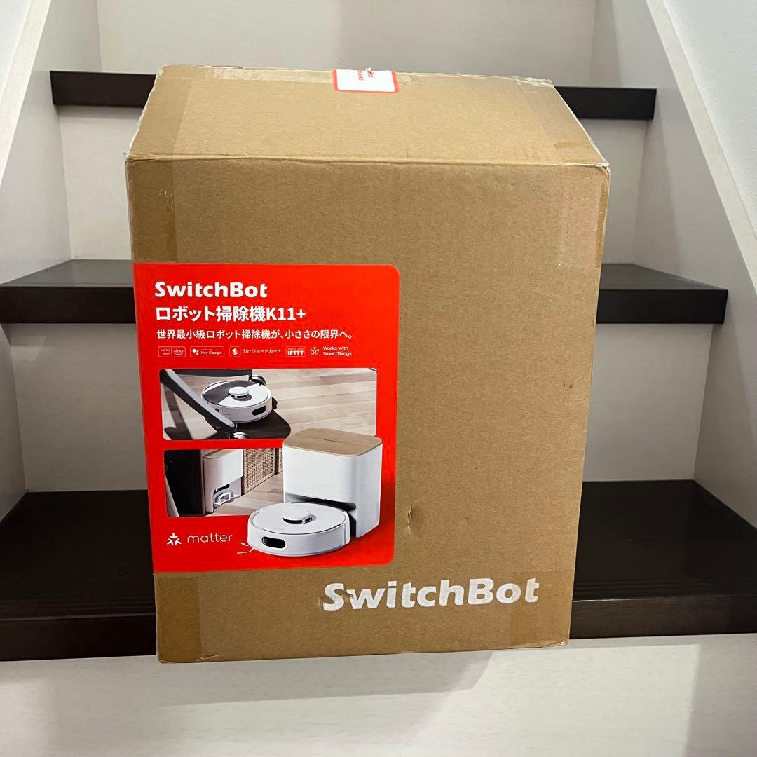 【ほぼ新品】SwitchBot ロボット掃除機 K11+