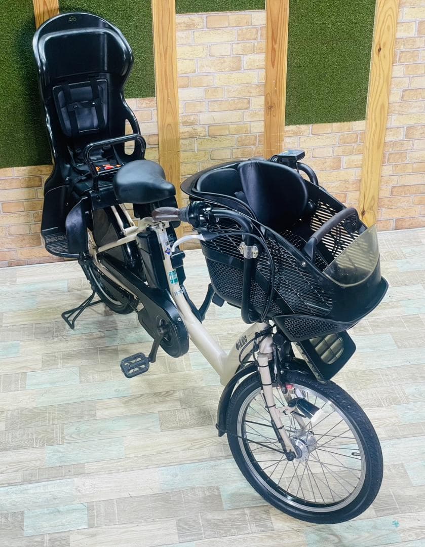 大容量＆超人気 BIKKE ビッケ ブリヂストン子供乗せ電動自転車 H3393