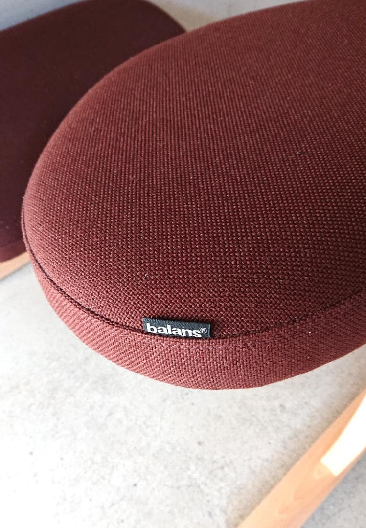 【美品】サカモトハウス バランスチェアイージー　ブラウン(ショートフレーム)②