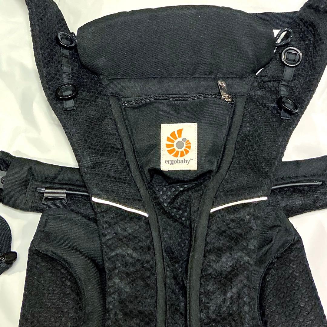 エルゴベビー 日本限定品 オムニブリー オニキスブラック フットマフ付き