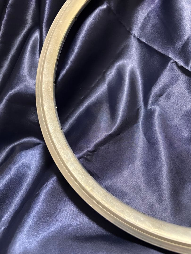 【低走行】アレックスリムズDA16ポリッシュ32穴 & 18タイヤ　前後セット