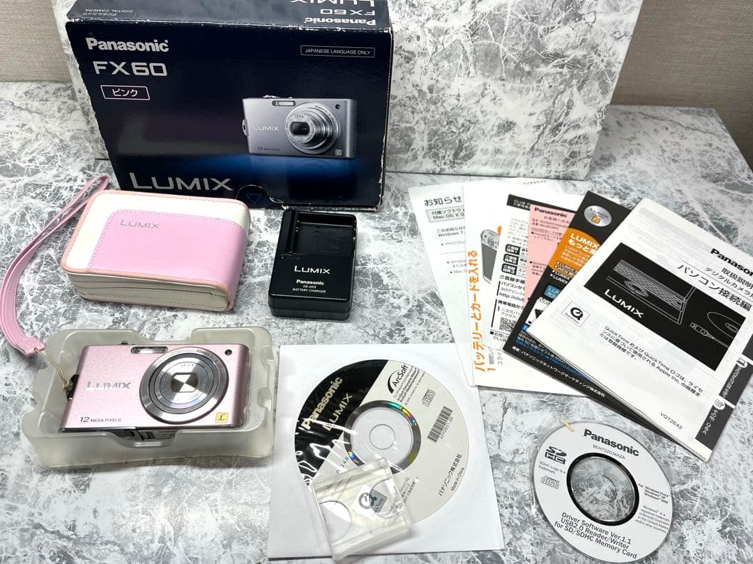 【美品】Panasonic LUMIX DMC-FX60デジカメ デジタルカメラ