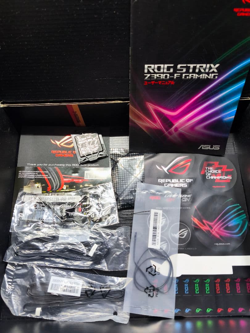 マザーボード ASUS Z390-F GAMING + Intel i5-9600K