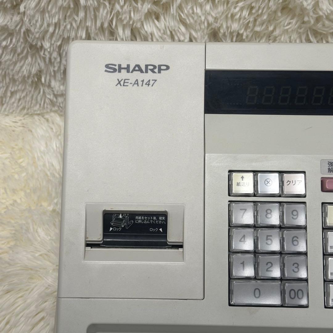 権*六様 SHARP XE-A147 レジスター