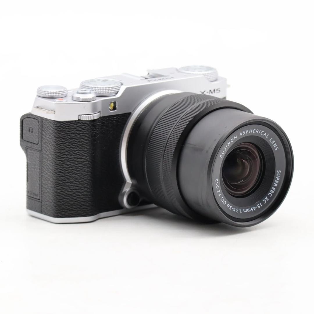 FUJIFILM X-M5 レンズキット XF15-45mm シルバー