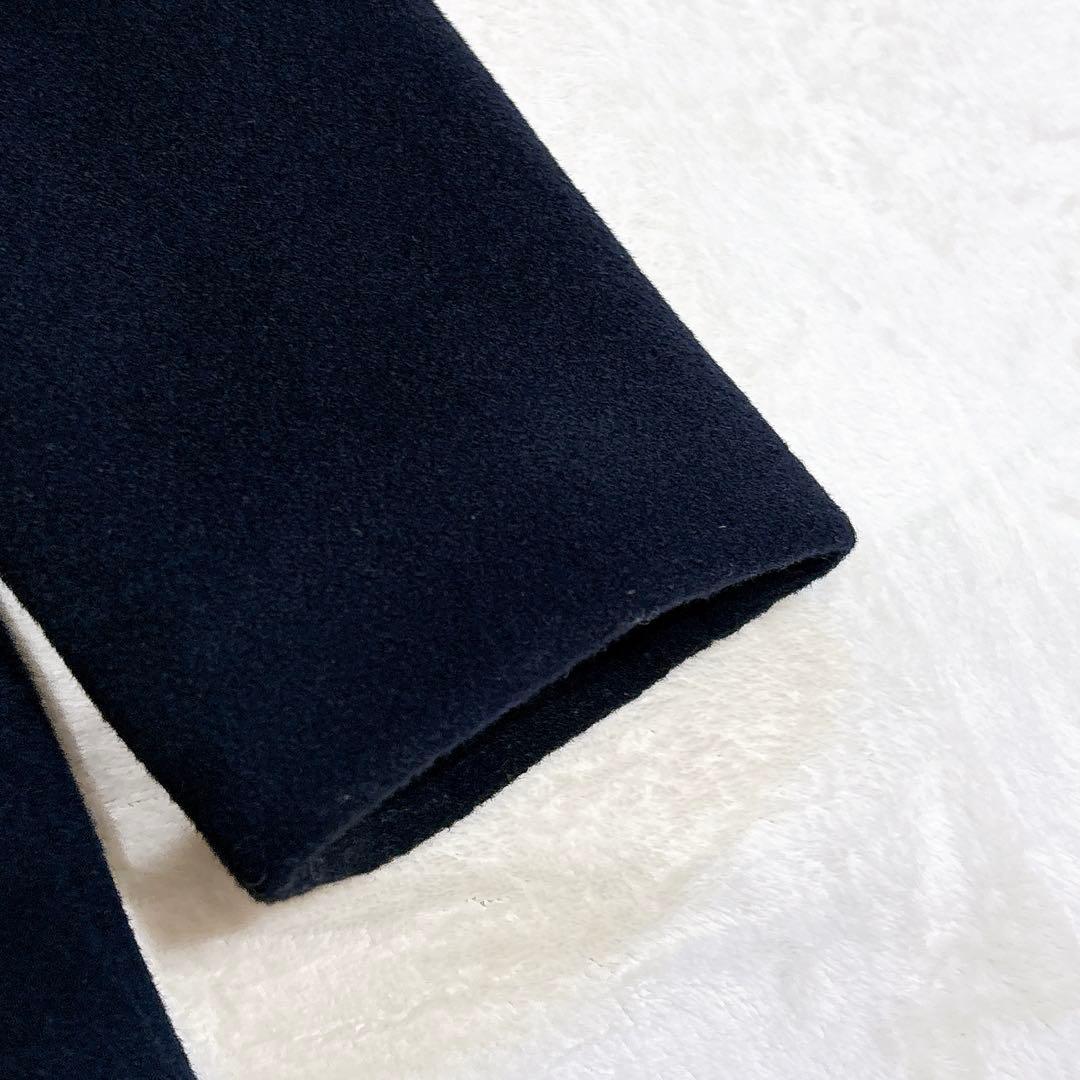 新品同様✨　マッキントッシュ　ロンドン　ピーコート　カシミヤ　36 ブラック　黒