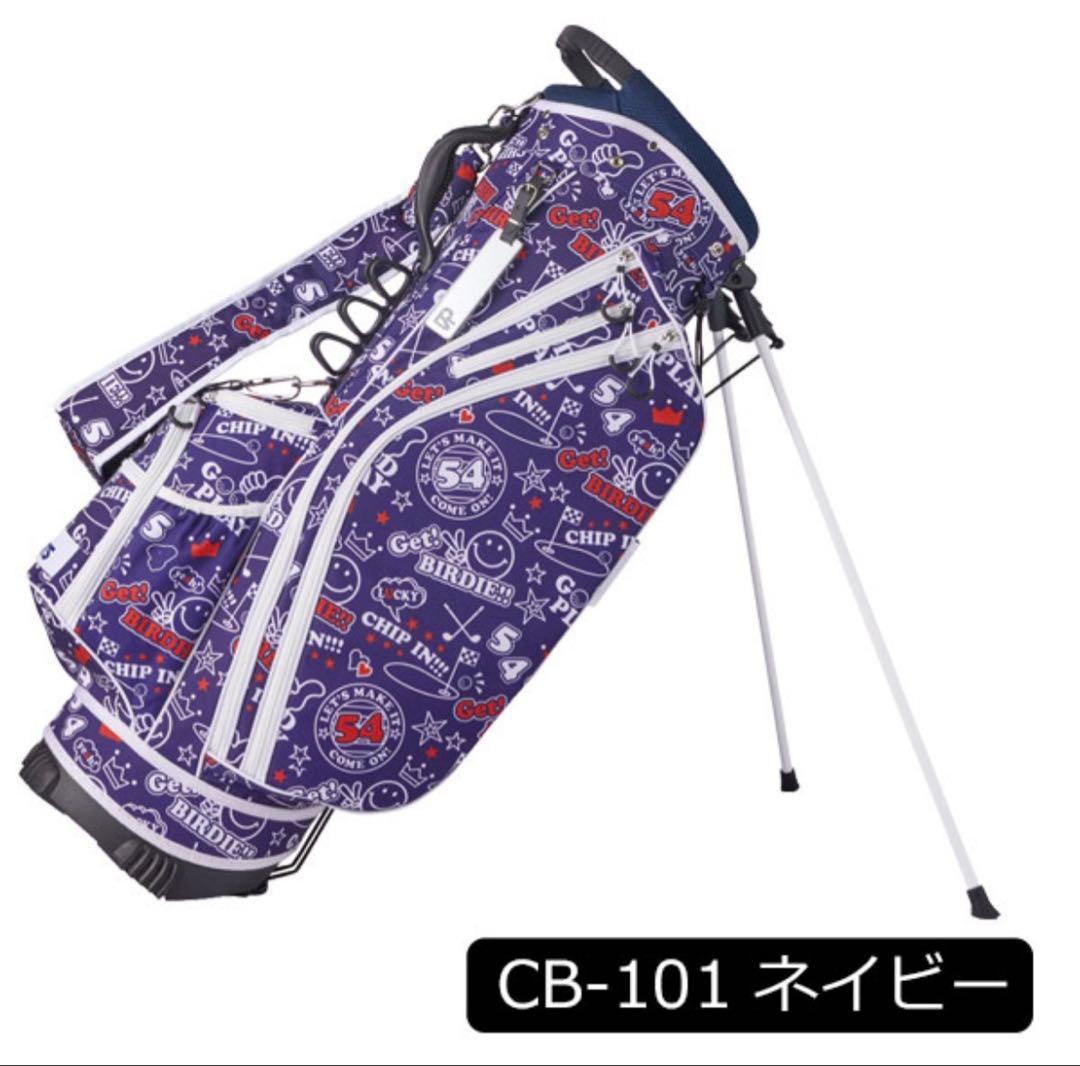 WINWIN STYLE スタンドキャディーバッグ スマイリーデザイン ゴルフ