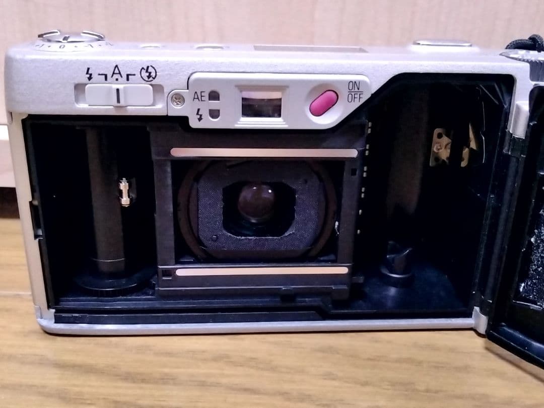 【ジャンク】RICOH GR1 DATE グレー フィルムカメラ